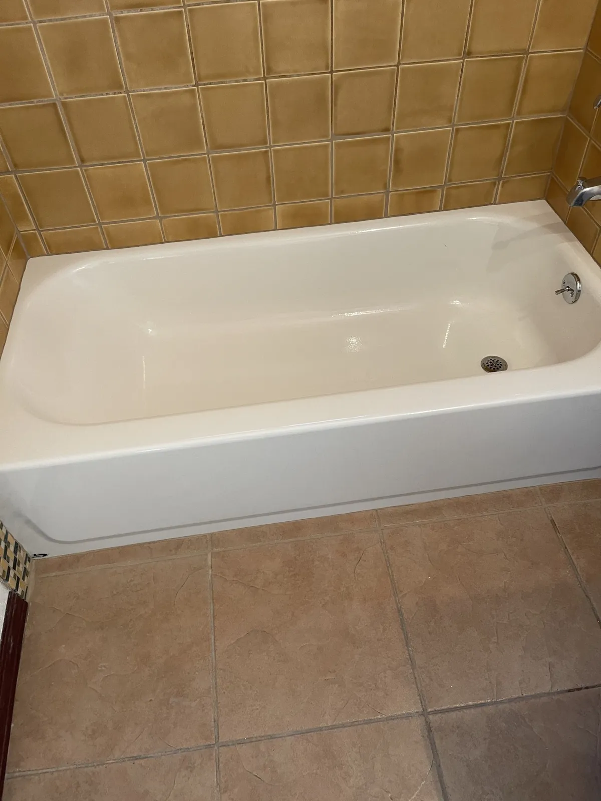 New tub installation