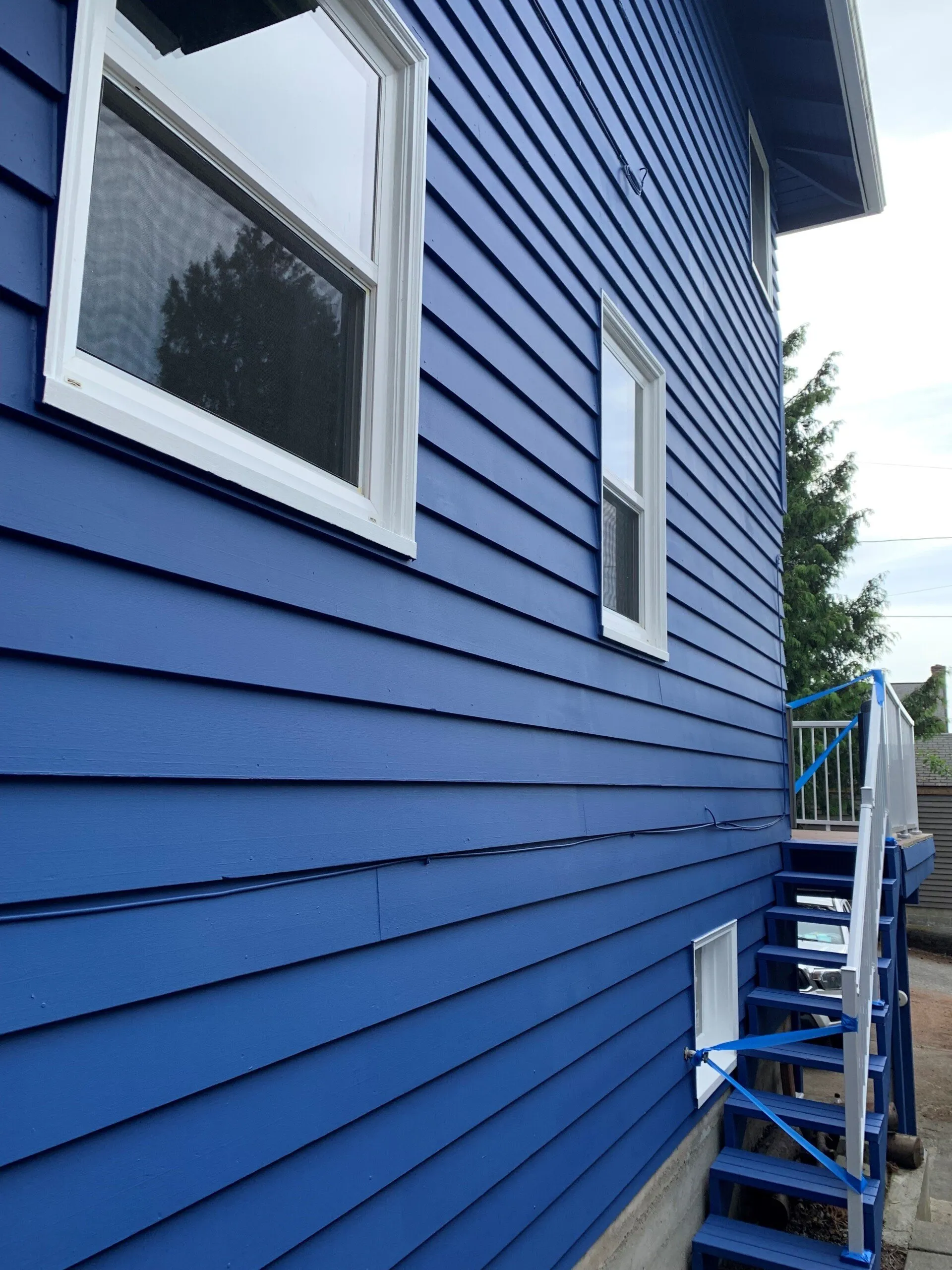 House painting project result